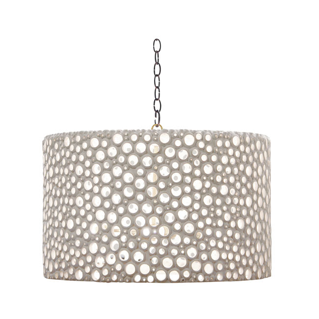 Meri Drum Chandelier Frost White Brass Hardware Olystudio Com Meri Drum Chandelier Frost White Brass, Oly Studio Serena Bowl Chandelier