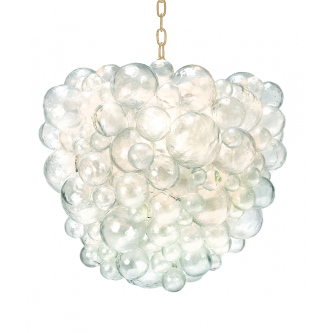 bibiy×ateliernotify Muriel Cloud Chandelier by Oly Studio in Clear Cast Resin