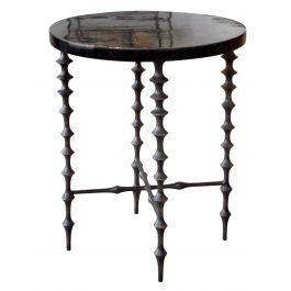 D-BODHI - SIDE TABLE / 40×40×52 ichibad_side_table_black_dark_