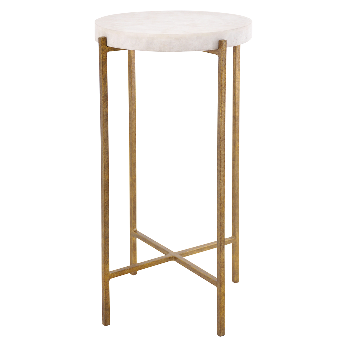 agatha round side table