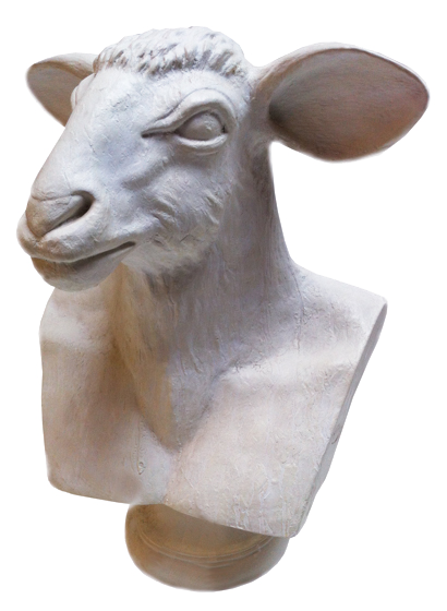 ANIMAL BUST #2 RAMSEY