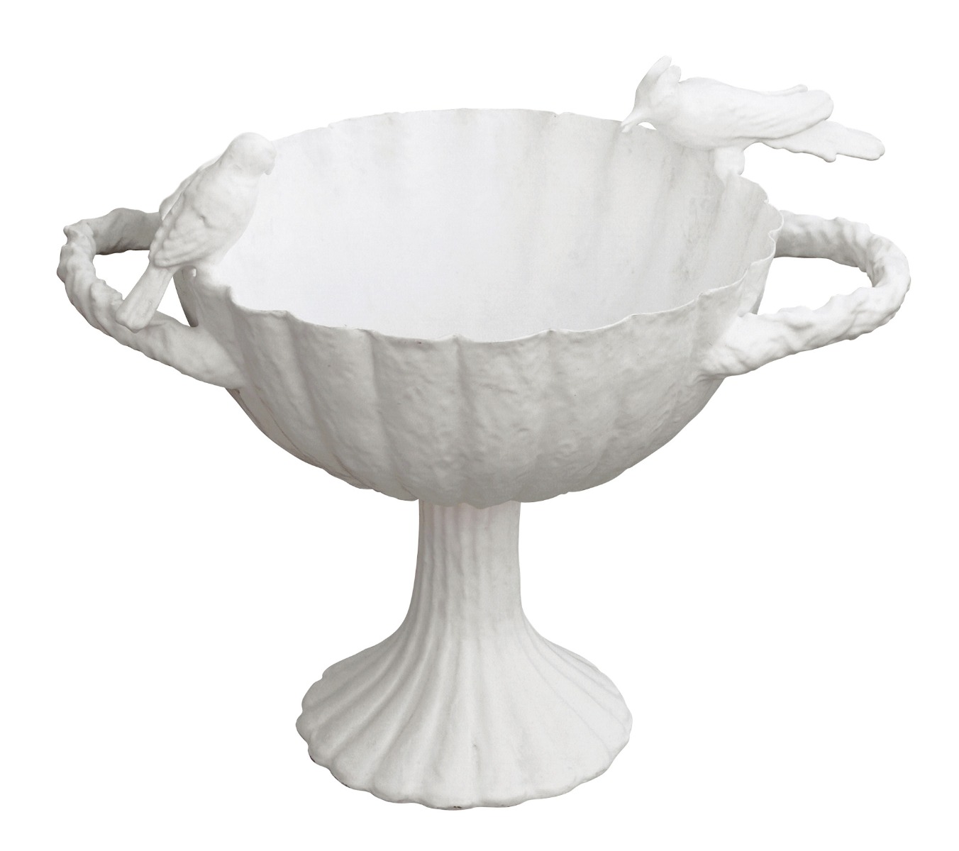 resin bowl with 2 birds