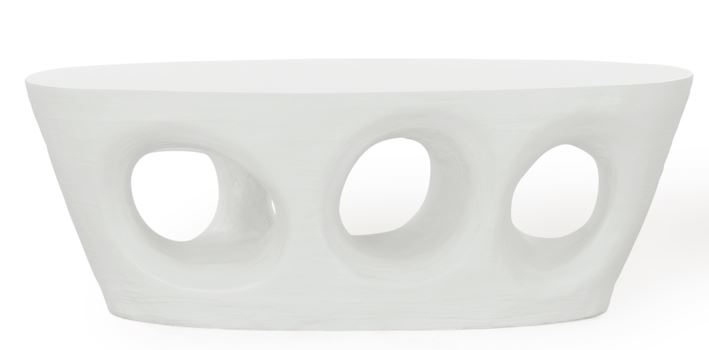 cosmo bench frost white