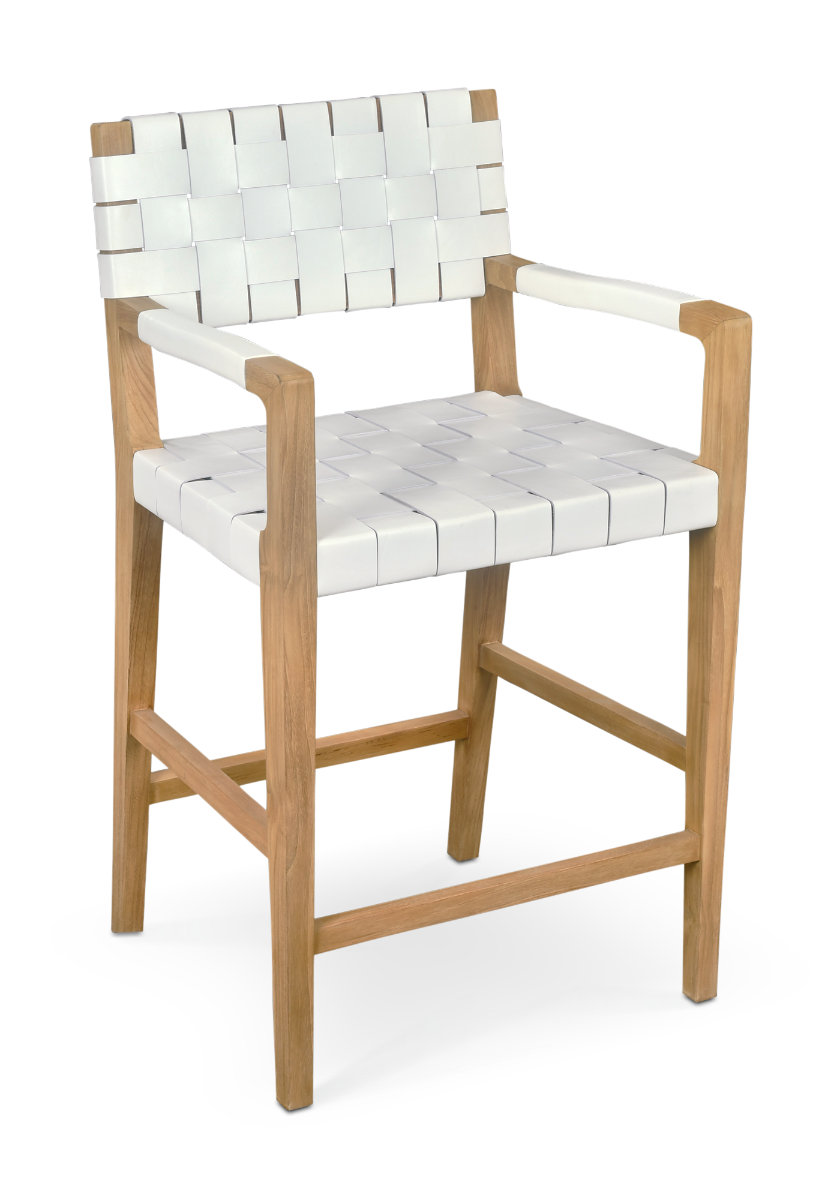 elio bar/counter stool with arms