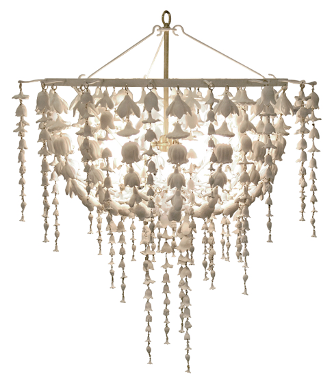 flowerfall chandelier