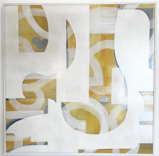 abstract art, gold