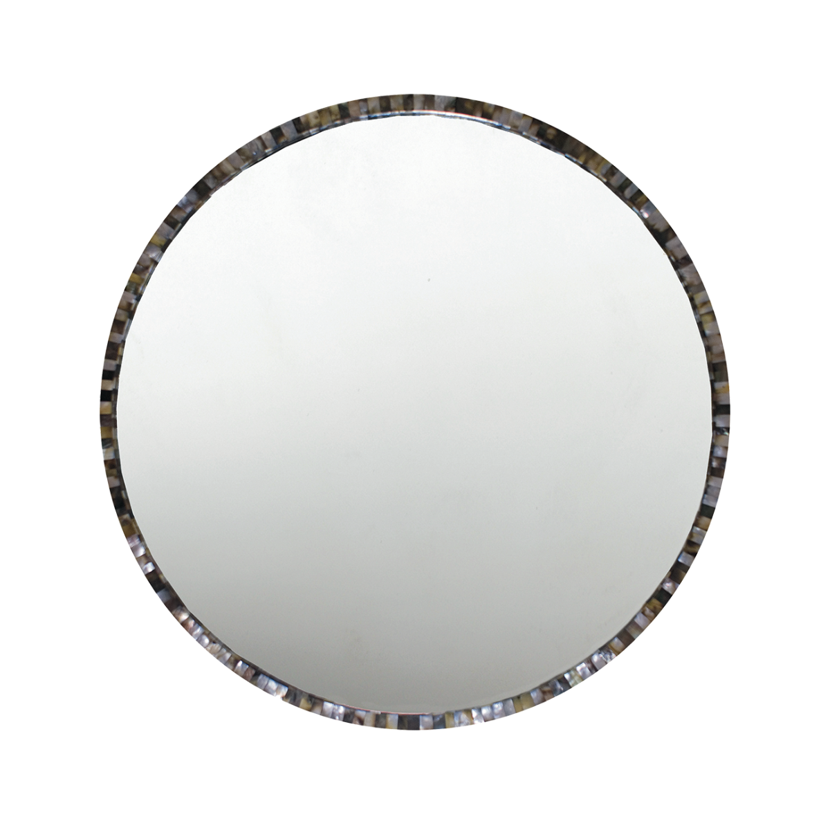 pearl round mirror