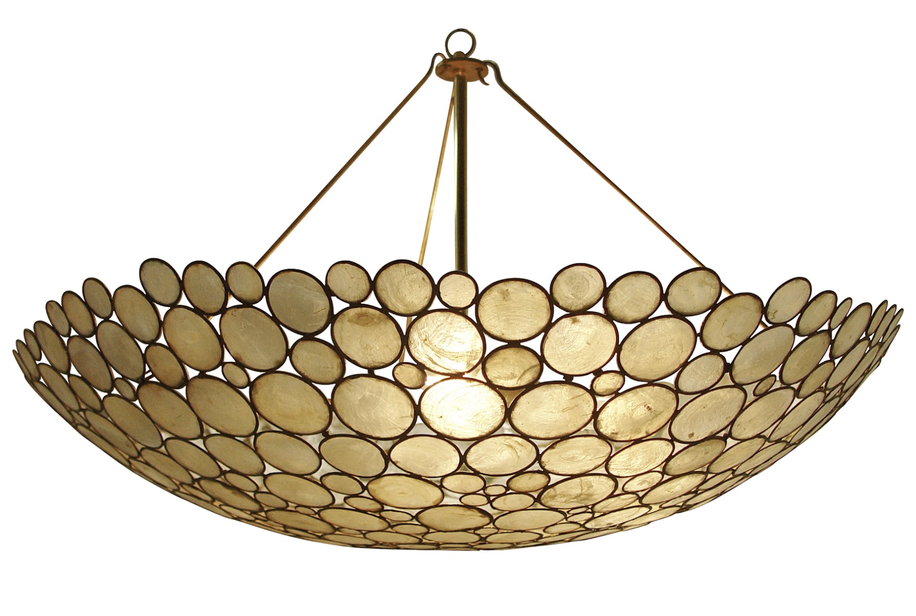 serena bowl chandelier