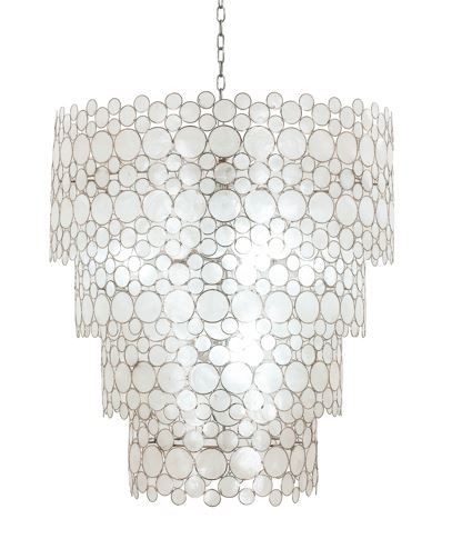 serena waterfall four tier chandelier 