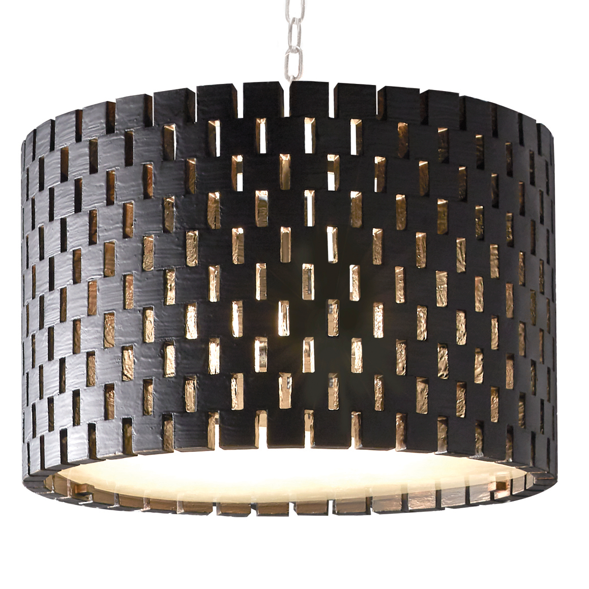 sugar drum chandelier