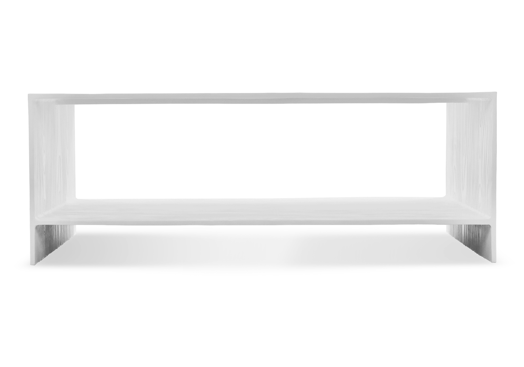 tuck cocktail table with shelf
