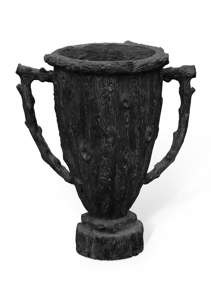 wood bark trophy large